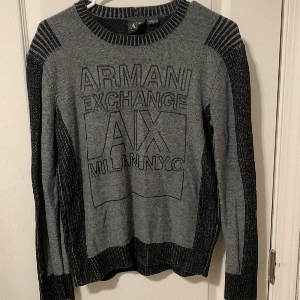 Black/Gray Armani Exchange size S men